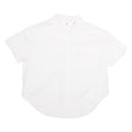 LEVI'S Womens Cropped Shirt Pink Collared S