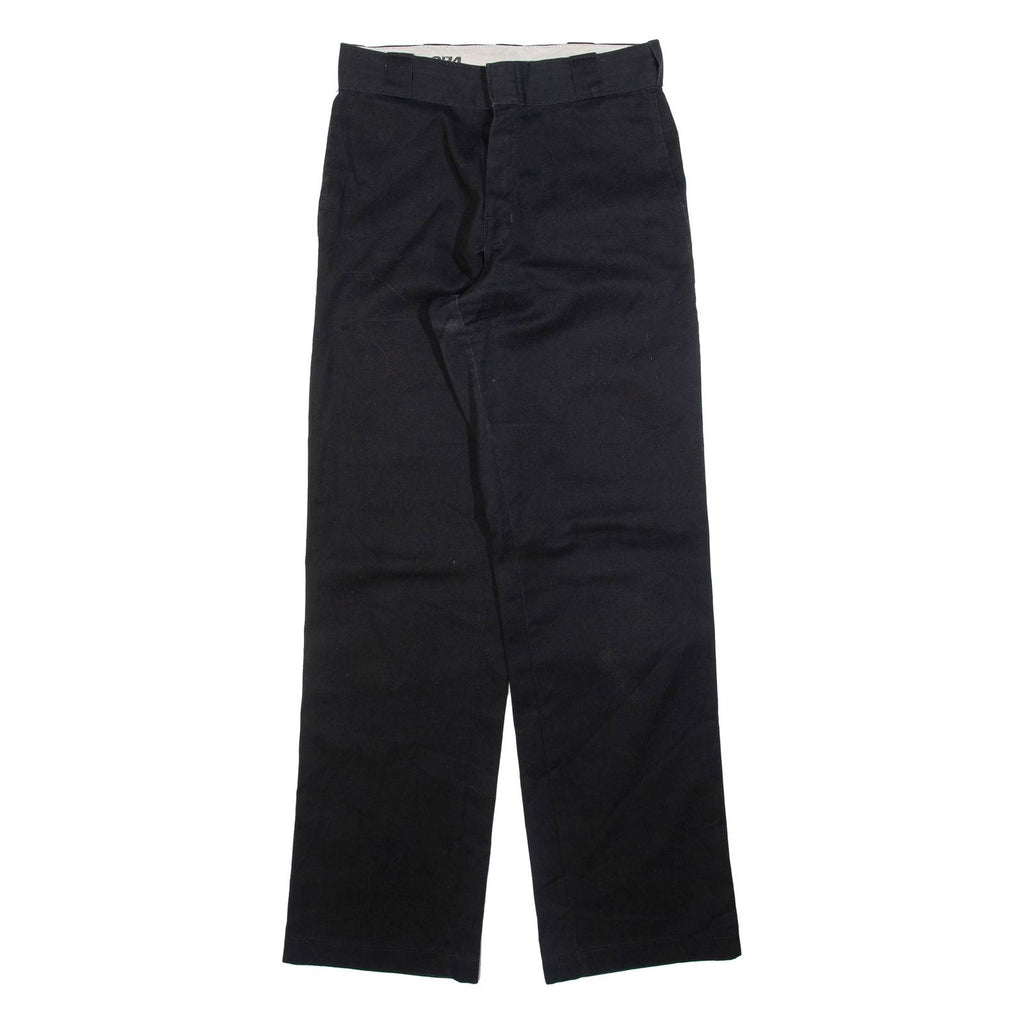 DICKIES 874 Workwear Mens Trousers Black Regular Straight W28 L31