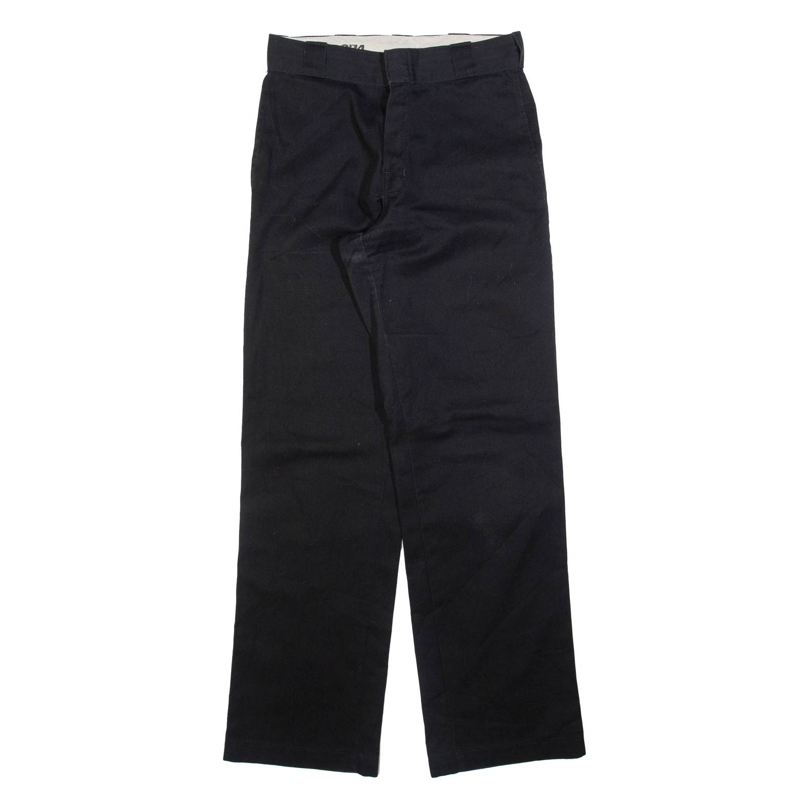 DICKIES 874 Workwear Mens Trousers Black Regular Straight W28 L31