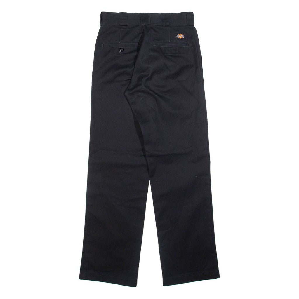 DICKIES 874 Workwear Mens Trousers Black Regular Straight W28 L31