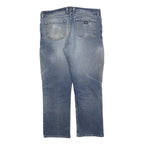 DICKIES Mens Blue Regular Fit Straight Denim Light Wash W40 L32 Workwear Jeans