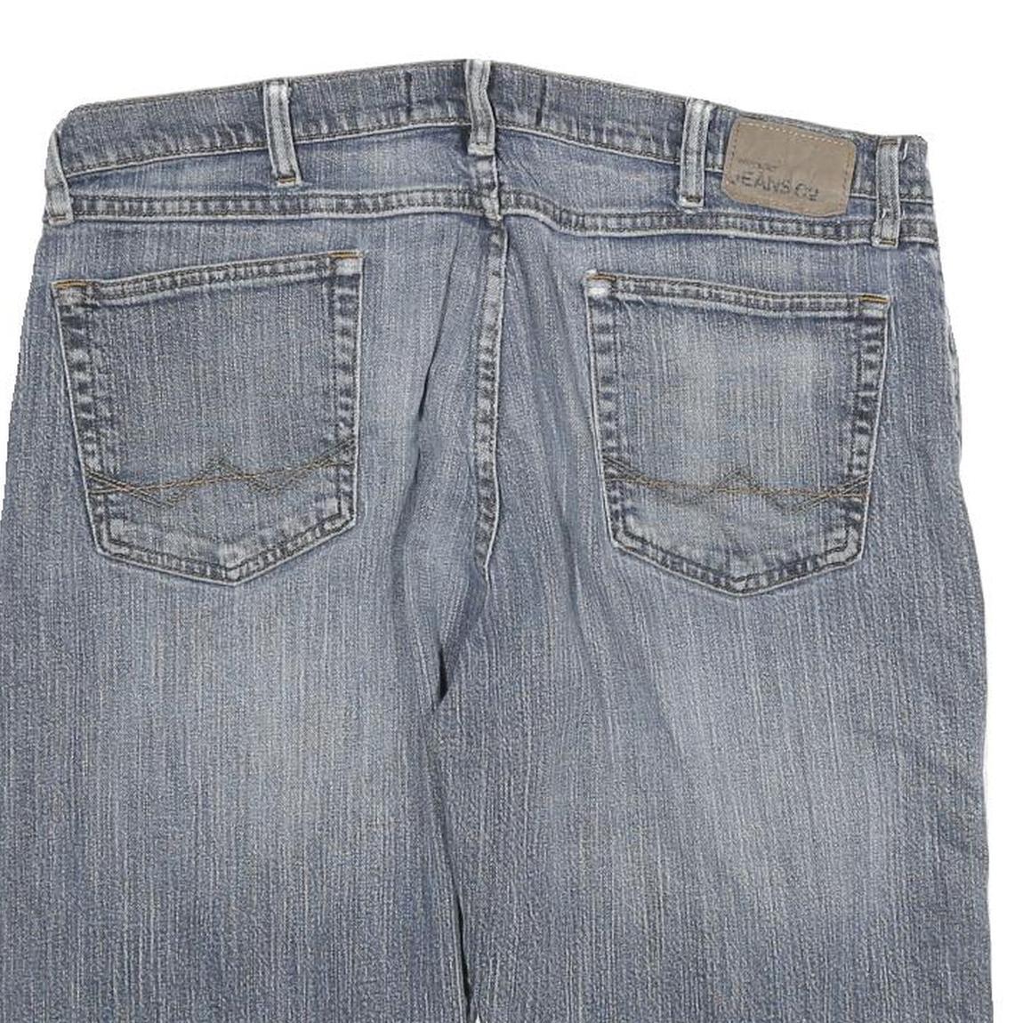 WRANGLER Mens Denim Blue Casual Shorts XL W36 Relaxed Fit Cotton Blend