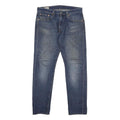 LEVI'S 502 BIG E Mens Slim Blue Denim Medium W32 L29 Jeans Zip Closure