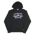 CHAMPION Mens Black College Park Track Field Pullover Hoodie L