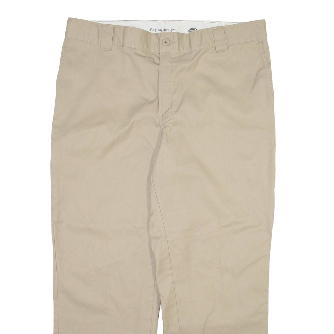 DICKIES Mens Trousers Beige Regular Straight W40 L30
