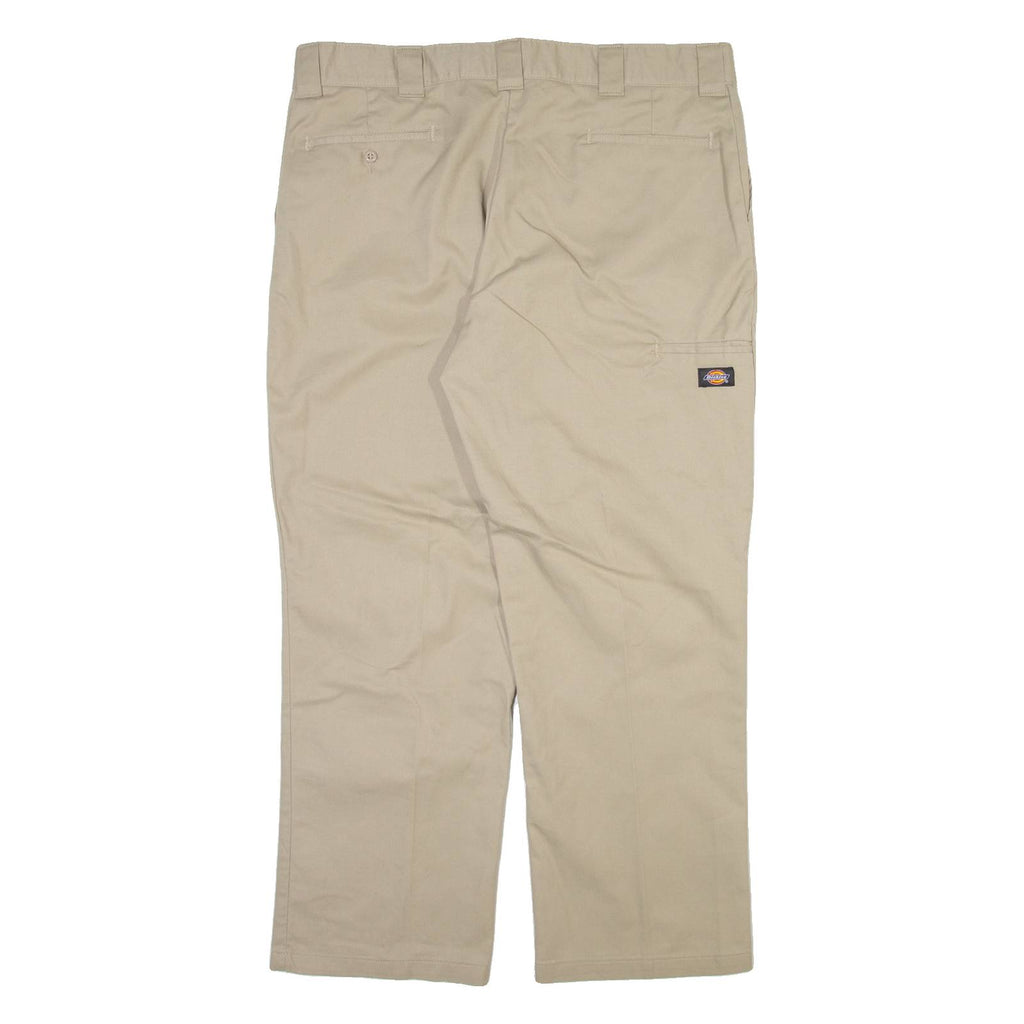 DICKIES Mens Trousers Beige Regular Straight W40 L30