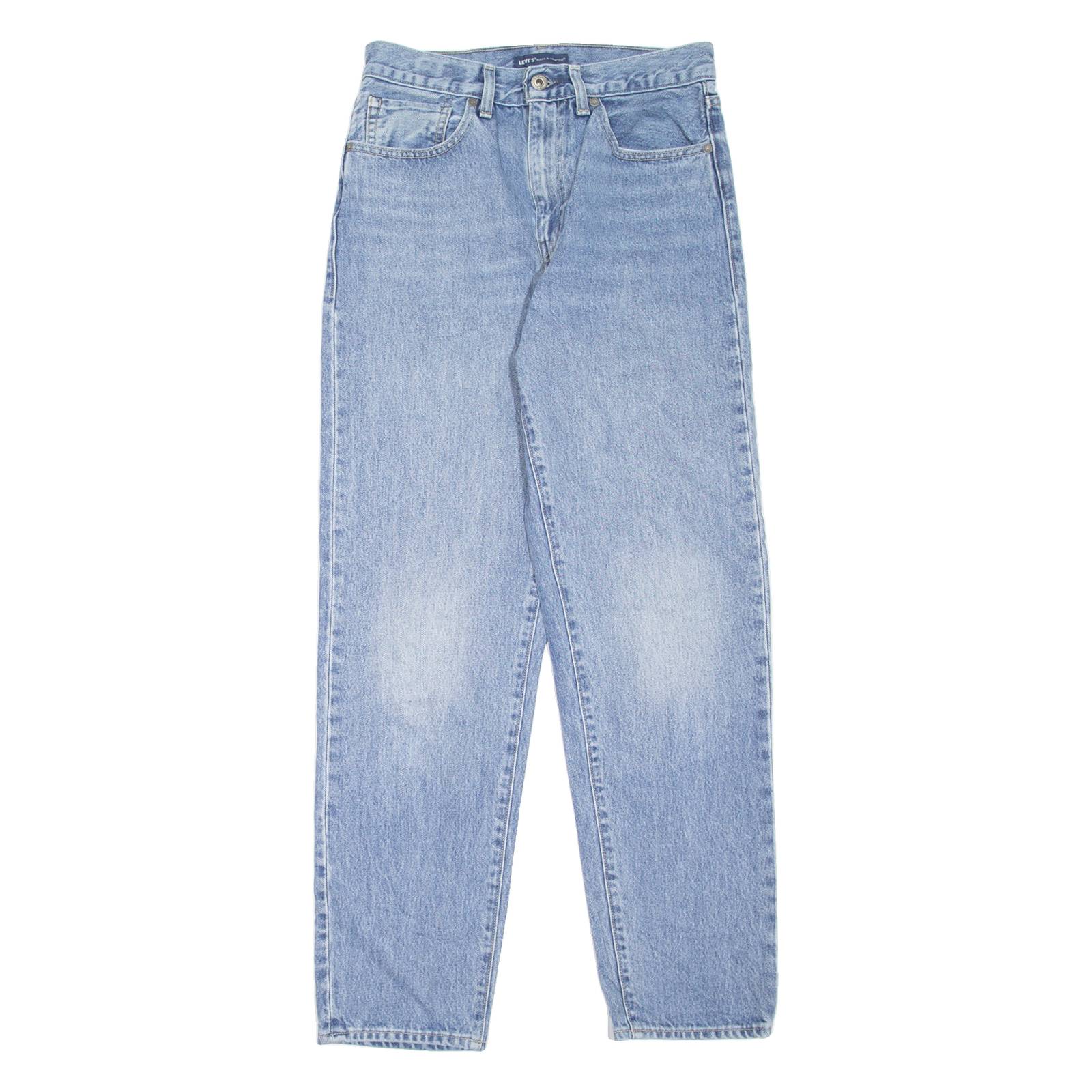 LEVI'S Made & Crafted BIG E Womens Jeans Blue Tapered Stone Wash W27 L30