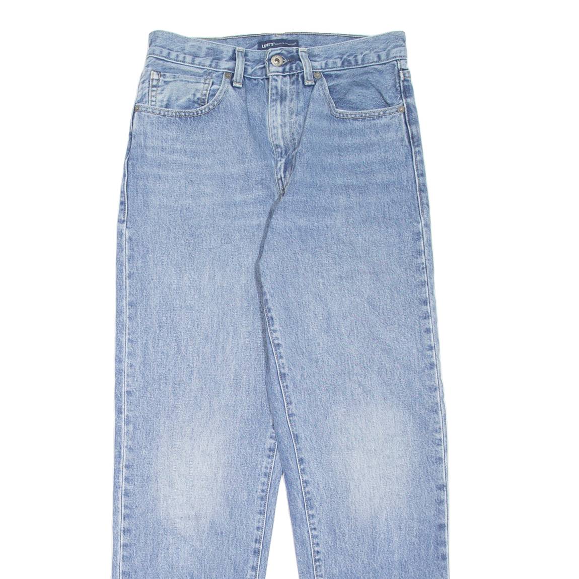 LEVI'S Made & Crafted BIG E Womens Jeans Blue Tapered Stone Wash W27 L30