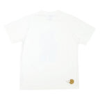 UT Mens White Blue Cookie Monster Graphic T-Shirt L Short Sleeve Crew Neck Fun