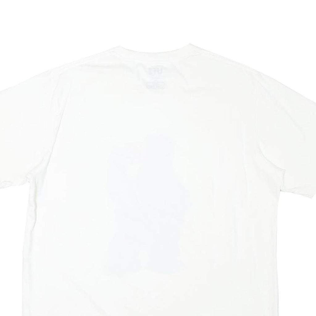 UT Mens White Blue Cookie Monster Graphic T-Shirt L Short Sleeve Crew Neck Fun