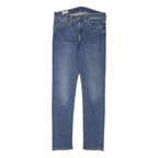 LEVI'S Mens Slim Blue Denim Light Zip Jeans W30 L30 Classic Fit Casual