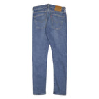 LEVI'S Mens Slim Blue Denim Light Zip Jeans W30 L30 Classic Fit Casual