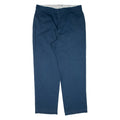 DICKIES Workwear Mens Trousers Blue Regular Straight W38 L30