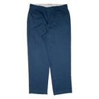 DICKIES Workwear Mens Trousers Blue Regular Straight W38 L30