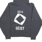 JERZEES Mens Grey Beavercreek DECA Senior Hoodie M Cotton Blend Drawstring