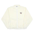 HOLLAND AMERICAL LINE Mens Cream XL Polyester Jacket Button Plain Lightweight
