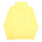 CHAMPION Mens Yellow Hoodie M Cotton Blend Casual Pullover Sweatshirt