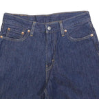 LEVI'S Womens Denim Blue Shorts Casual M W30 Raw Hem Classic Fit
