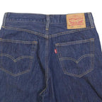 LEVI'S Womens Denim Blue Shorts Casual M W30 Raw Hem Classic Fit