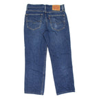 LEVI'S 516 Jeans Mens Blue Regular Straight Stone Wash W31 L25