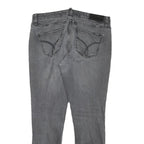 CALVIN KLEIN JEANS Mens Grey Slim Skinny Denim Cotton Blend W36 L32 Stylish