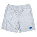 NBA Mens Casual Shorts Silver Relaxed L W36