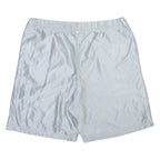NBA Mens Casual Shorts Silver Relaxed L W36
