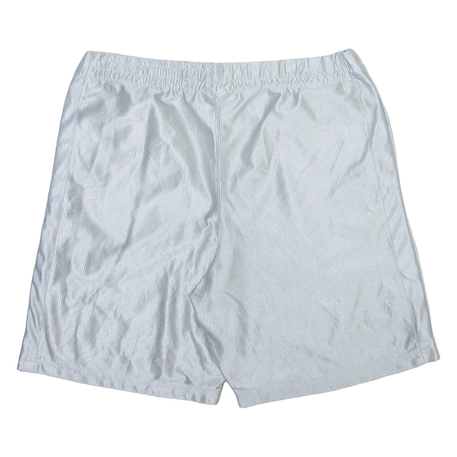 NBA Mens Casual Shorts Silver Relaxed L W36