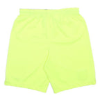 NIKE Boys Shorts Yellow FC Barcelona Casual XL W26 Sports Polyester
