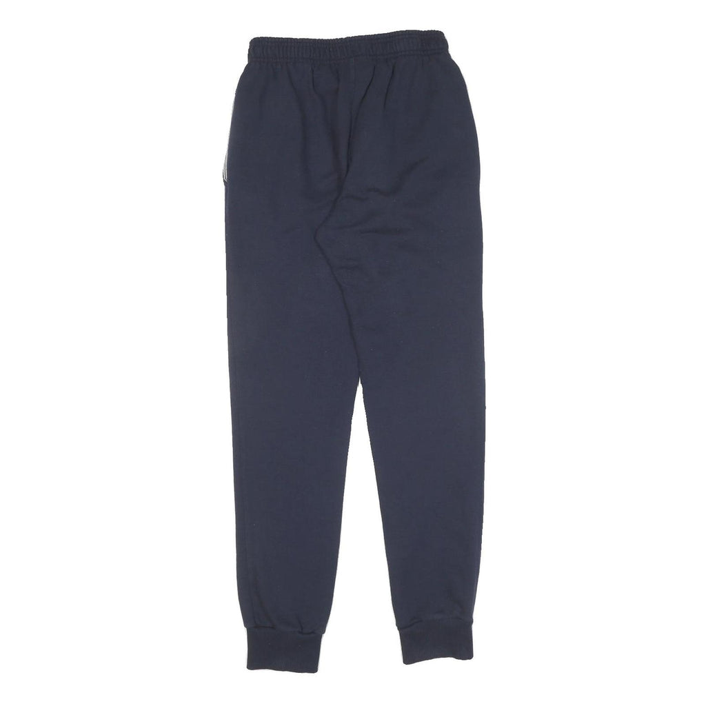 CHAMPION Mens Joggers Navy Blue S W26 L32 Logo Slim Tapered Casual Wear