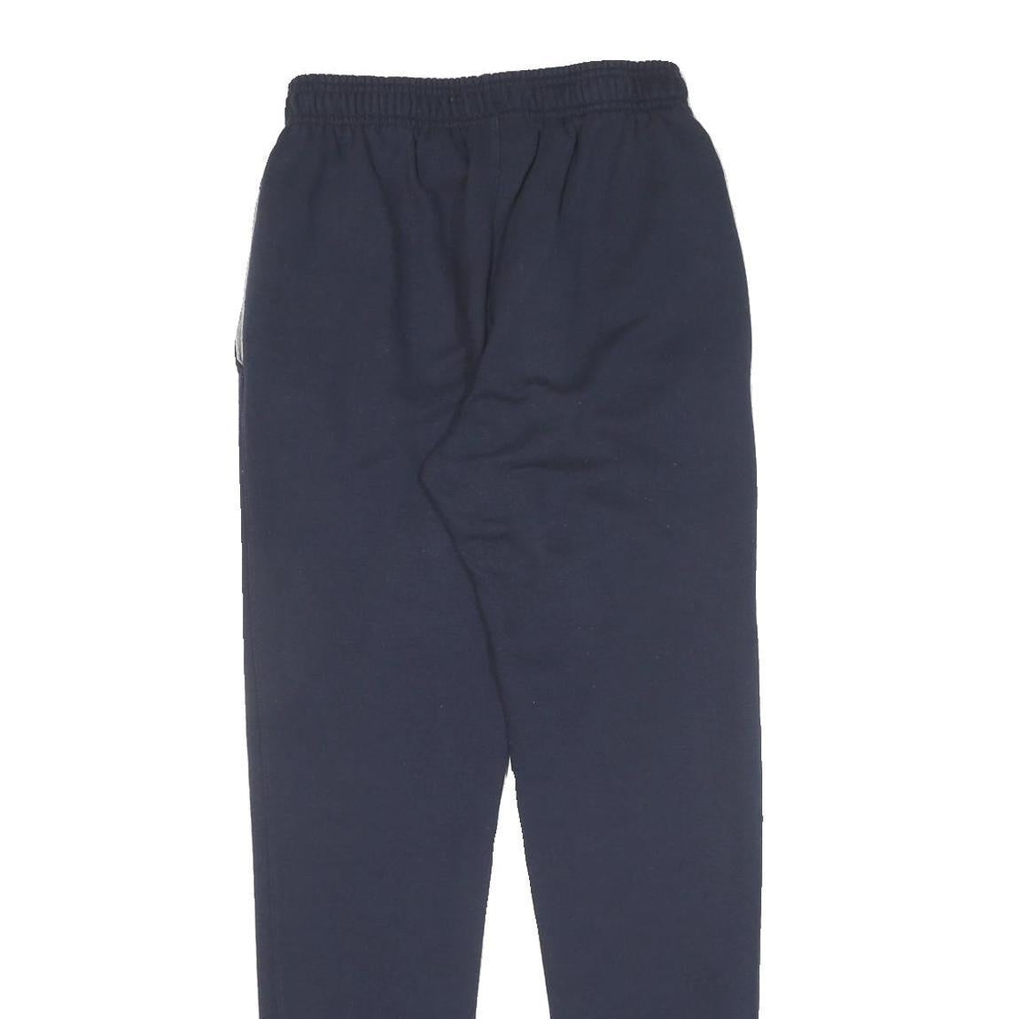 CHAMPION Mens Joggers Navy Blue S W26 L32 Logo Slim Tapered Casual Wear