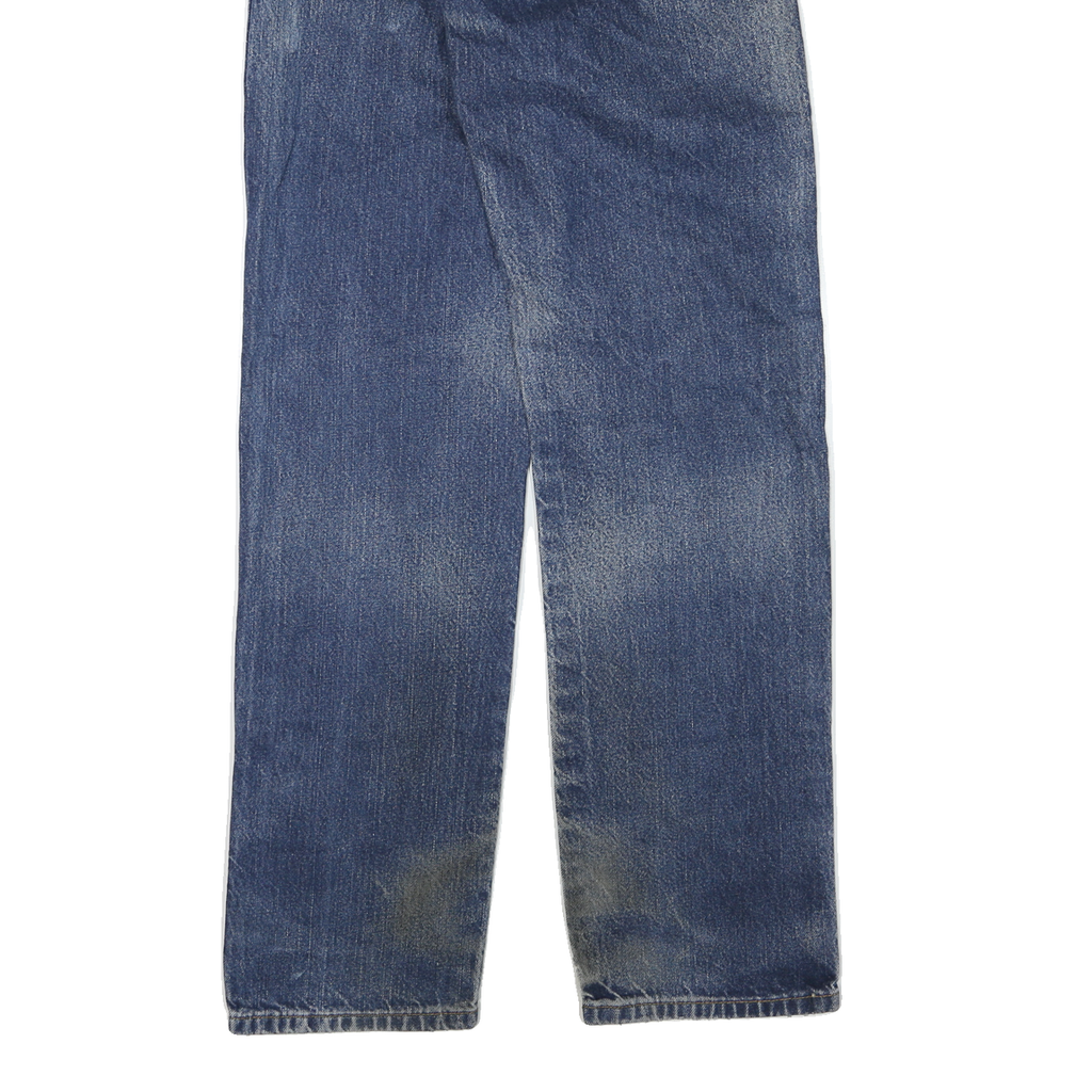 DICKIES Mens Jeans Blue Regular Straight Denim Medium Wash W32 L35 Durable