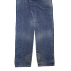 DICKIES Mens Jeans Blue Regular Straight Denim Medium Wash W32 L35 Durable