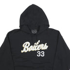 URBAN CHAMPS Mens Black Boilers 33 Pullover Hoodie L Cotton Blend Casual