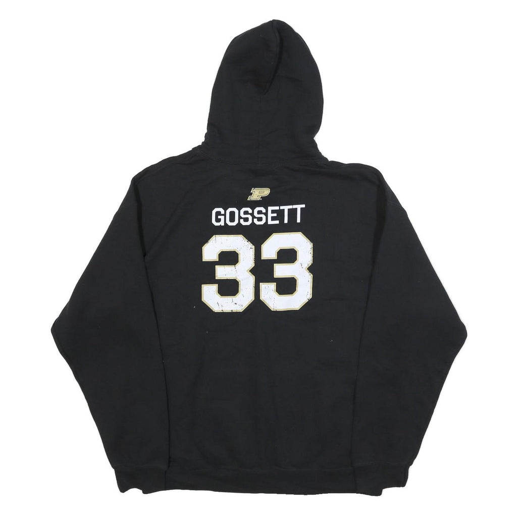 URBAN CHAMPS Mens Black Boilers 33 Pullover Hoodie L Cotton Blend Casual