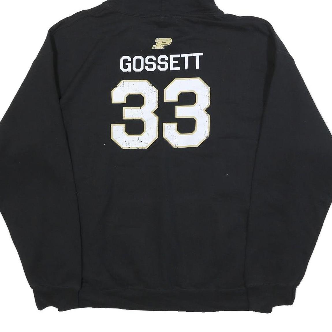 URBAN CHAMPS Mens Black Boilers 33 Pullover Hoodie L Cotton Blend Casual