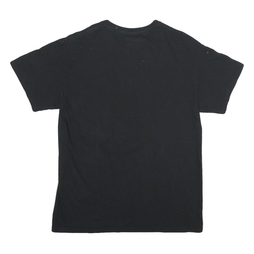 CAPTIVATING Mens Black Wildcats Graphic T-Shirt M Short Sleeve Crew Neck Sports