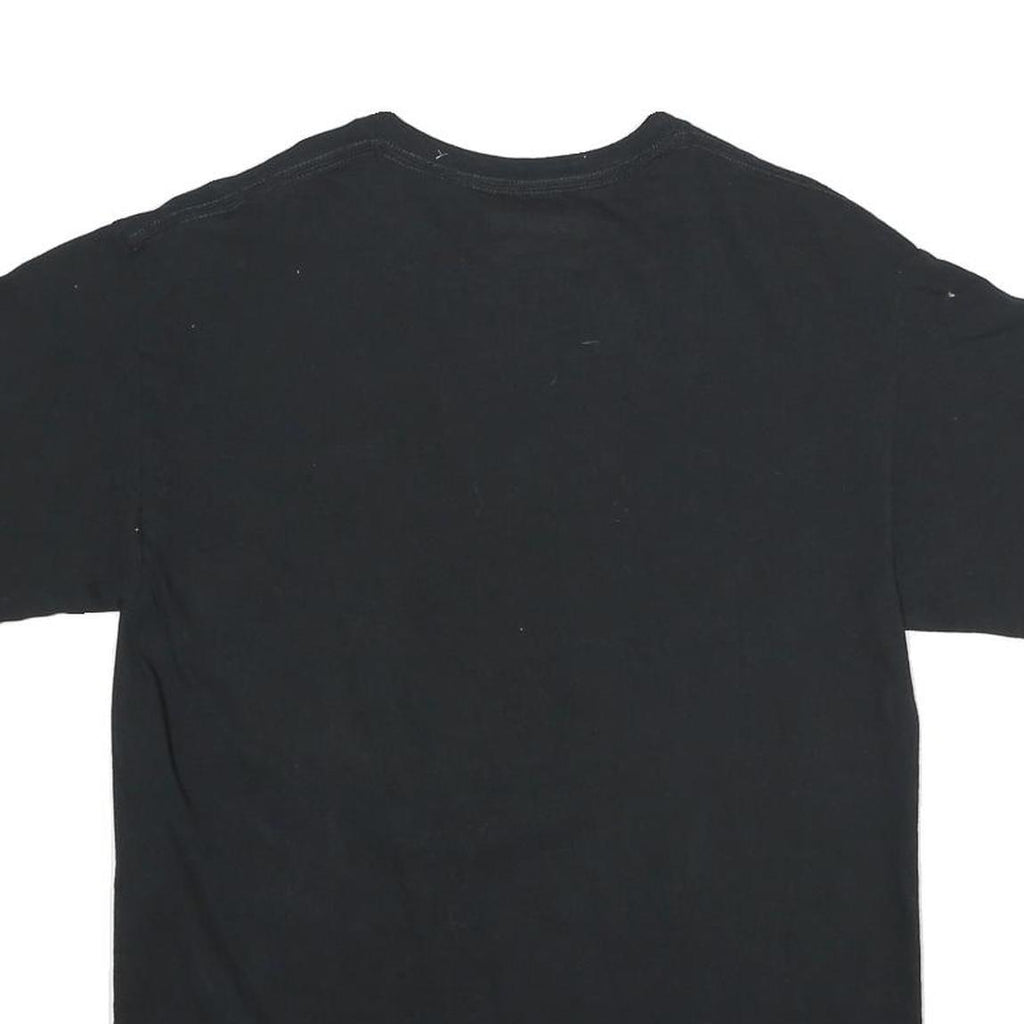 CAPTIVATING Mens Black Wildcats Graphic T-Shirt M Short Sleeve Crew Neck Sports