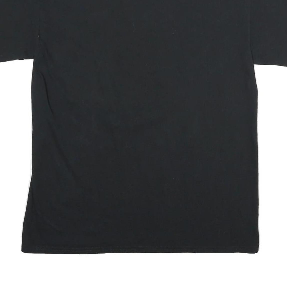 CAPTIVATING Mens Black Wildcats Graphic T-Shirt M Short Sleeve Crew Neck Sports