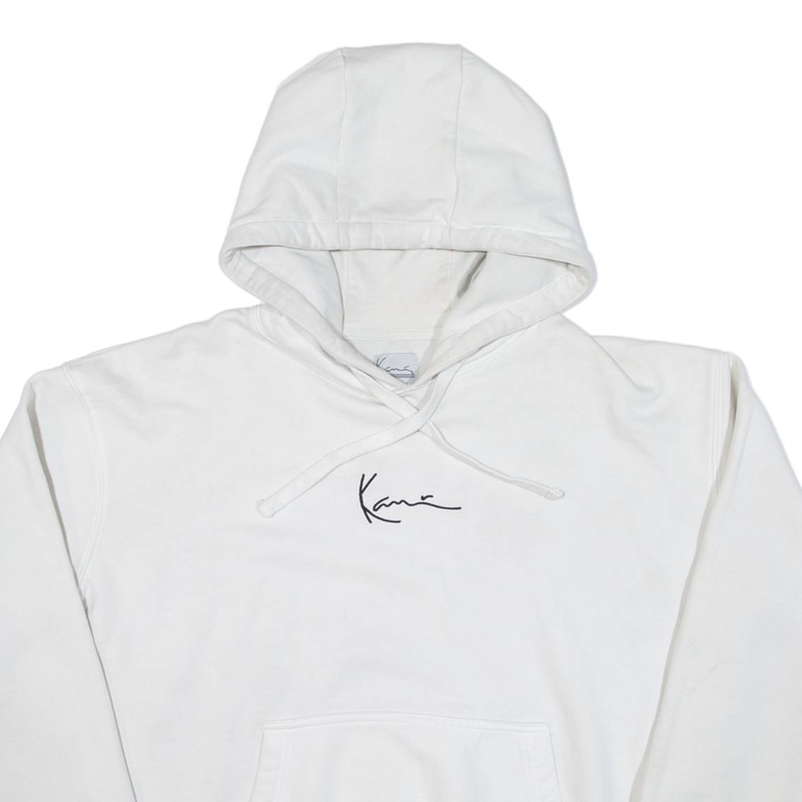 KARL KANI Mens White Hoodie S