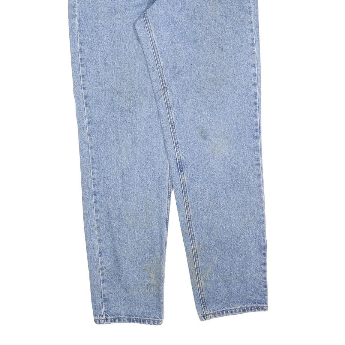 CARHARTT Mens Jeans Blue Regular Straight Denim Medium W34 L34 Classic Cotton