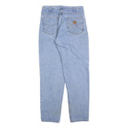 CARHARTT Mens Jeans Blue Regular Straight Denim Medium W34 L34 Classic Cotton
