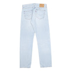 LEVI'S 501 BIG E Mens Jeans Blue Regular Straight Denim Light W32 L32 Classic