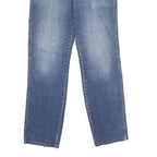 WRANGLER Mens Blue Regular Fit Straight Denim Jeans W33 L34 Classic Casual Wear