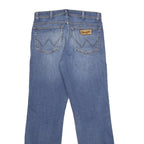 WRANGLER Mens Blue Regular Fit Straight Denim Jeans W33 L34 Classic Casual Wear
