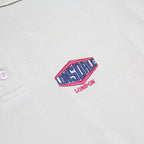 LONSDALE Mens Beige Short Sleeve Logo Embroidered Cotton Blend Polo Shirt XL