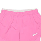 NIKE Womens Pink Casual Shorts XS W27 Polyester Blend Sports Running Gym