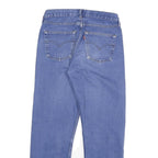 LEVI'S Mens Blue Regular Straight Denim Rinse W26 L26 Stylish Jeans