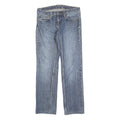 CARHARTT Womens Jeans Blue Slim Straight Denim Medium W26 L28 Stylish