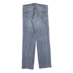 CARHARTT Womens Jeans Blue Slim Straight Denim Medium W26 L28 Stylish